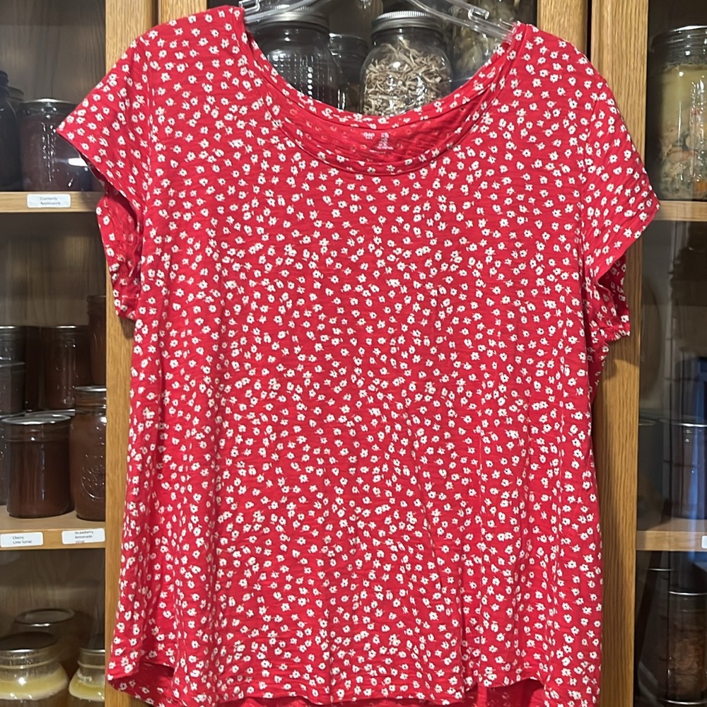 GAP 100% Cotton Floral Tee